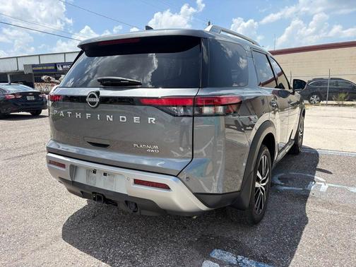 Gun Metallic 2024 Nissan Pathfinder Platinum 4WD