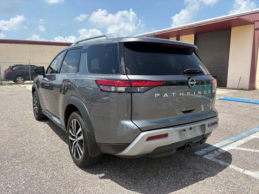 Gun Metallic 2024 Nissan Pathfinder Platinum 4WD
