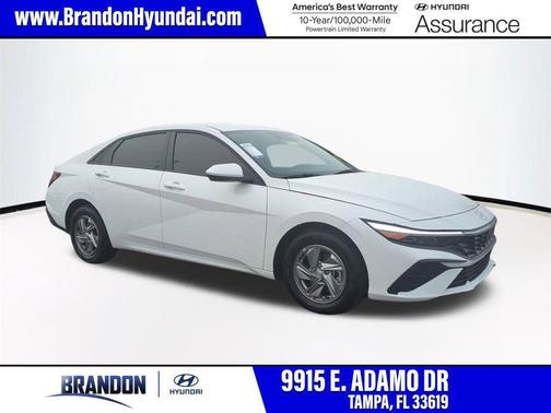 Serenity White 2026 Hyundai ELANTRA SE