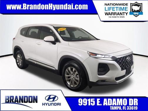 Quartz White 2020 Hyundai SANTA FE SEL 2.4