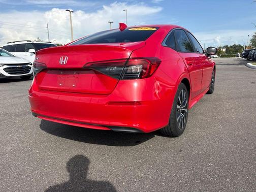 Rallye Red 2022 Honda Civic EX