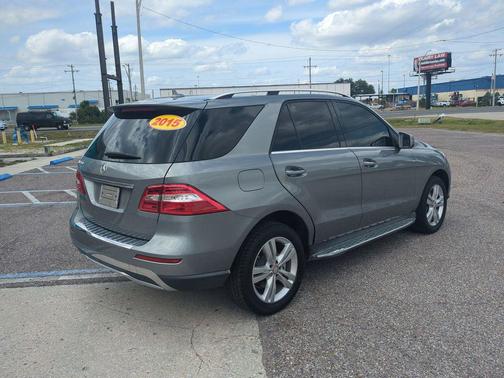 Palladium Silver 2015 Mercedes-Benz M-Class ML 350
