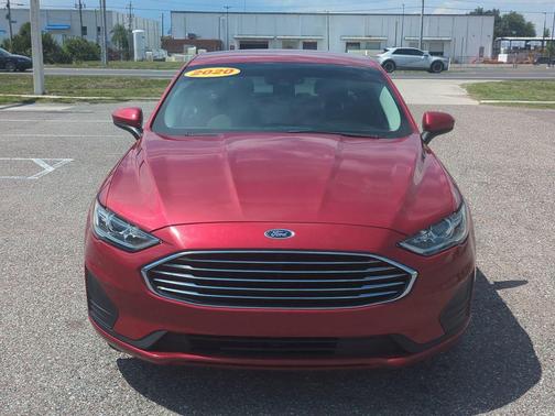Rapid Red Metallic Tinted Clearcoat 2020 Ford Fusion SE