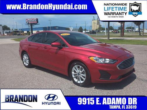Rapid Red Metallic Tinted Clearcoat 2020 Ford Fusion SE