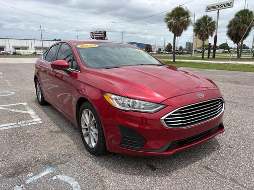 Rapid Red Metallic Tinted Clearcoat 2020 Ford Fusion SE