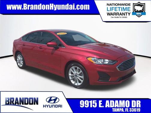Rapid Red Metallic Tinted Clearcoat 2020 Ford Fusion SE
