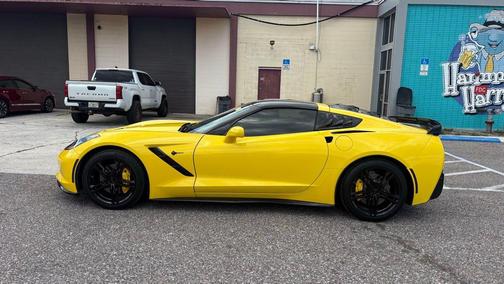 Corvette Racing Yellow Tintcoat 2016 Chevrolet Corvette Stingray