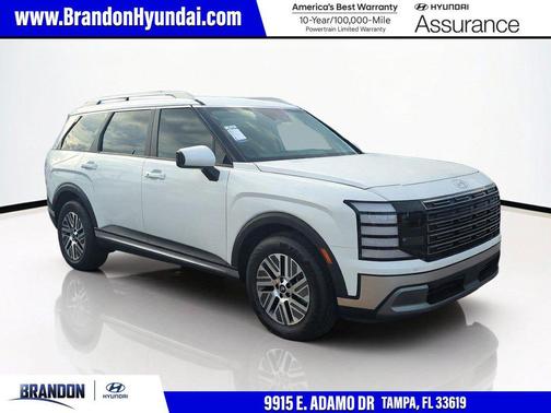 White Pearl 2027 Hyundai Palisade Hybrid SEL 7P