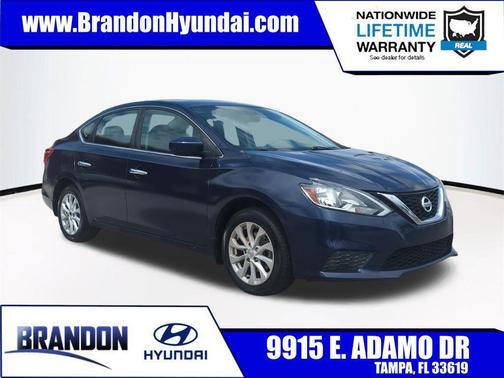 Deep Blue Pearl 2017 Nissan Sentra S