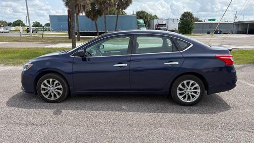 Deep Blue Pearl 2017 Nissan Sentra S