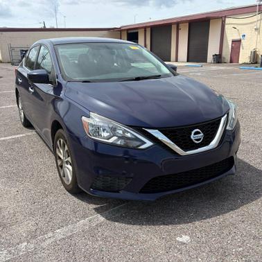 Deep Blue Pearl 2017 Nissan Sentra S