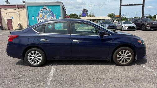 Deep Blue Pearl 2017 Nissan Sentra S