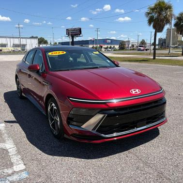 Ultimate red 2024 Hyundai SONATA SEL