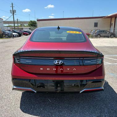 Ultimate red 2024 Hyundai SONATA SEL
