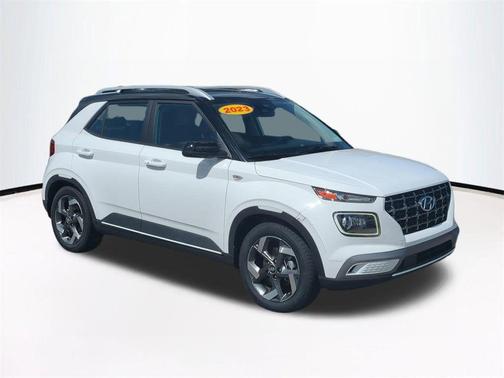 Lunar White 2023 Hyundai VENUE Limited