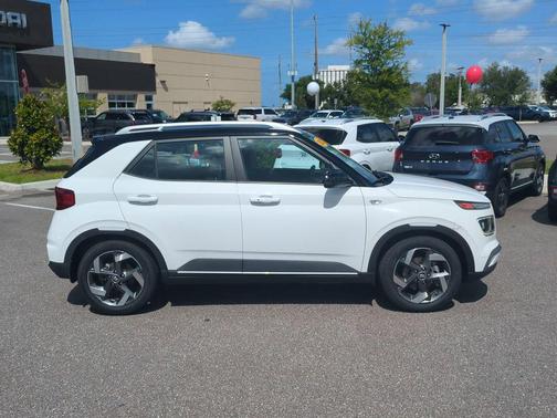 Lunar White 2023 Hyundai VENUE Limited