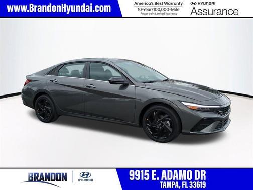 Gray 2026 Hyundai ELANTRA Sport
