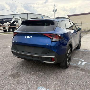 Sapphire Blue 2023 Kia Sportage X-Line