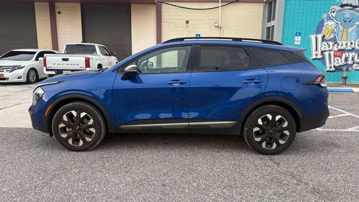 Sapphire Blue 2023 Kia Sportage X-Line