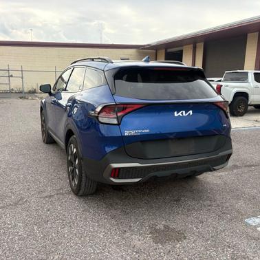 Sapphire Blue 2023 Kia Sportage X-Line