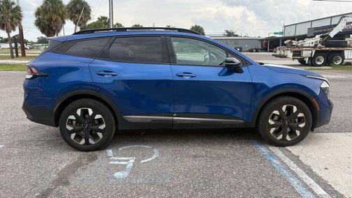 Sapphire Blue 2023 Kia Sportage X-Line
