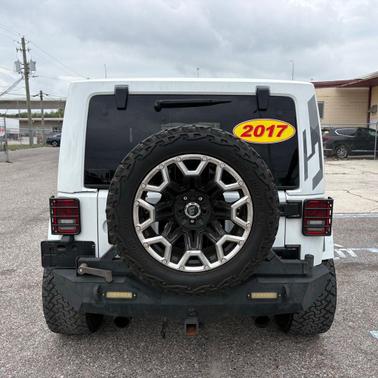 Bright White Clearcoat 2017 Jeep Wrangler Winter 4x4