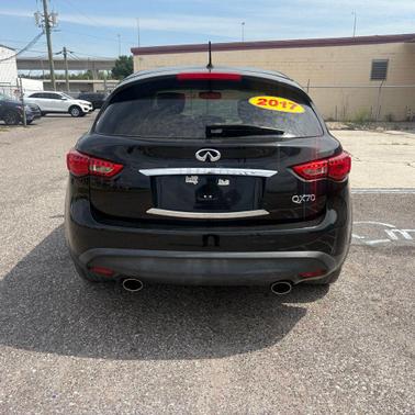 Black Obsidian 2017 INFINITI QX70 Base