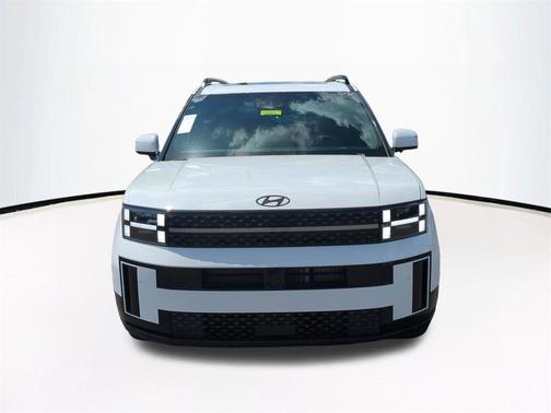 Serenity White 2026 Hyundai SANTA FE HEV Calligraphy