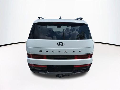 Serenity White 2026 Hyundai SANTA FE HEV Calligraphy