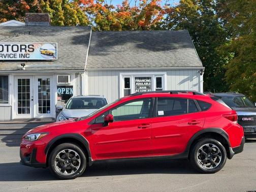 Pure Red 2021 Subaru Crosstrek Premium