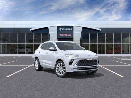 White Frost Tricoat 2026 Buick Encore GX Avenir