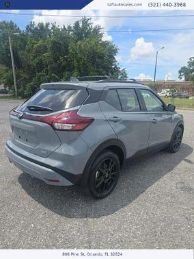 Gray 2023 Nissan Kicks SR