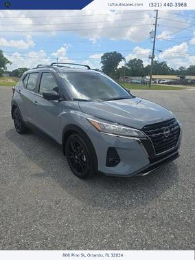 Gray 2023 Nissan Kicks SR