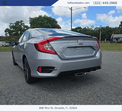 Lunar Silver Metallic 2020 Honda Civic Sport