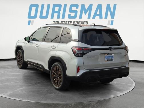Crystal White Pearl 2025 Subaru Forester Hybrid Sport