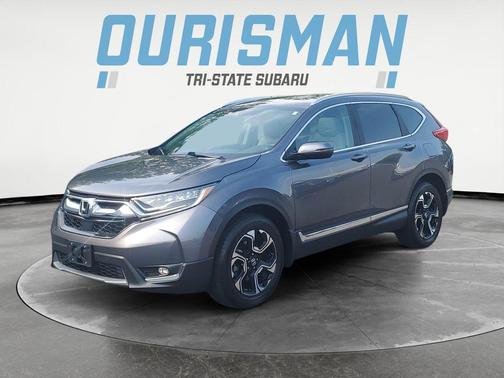 Gray 2017 Honda CR-V Touring