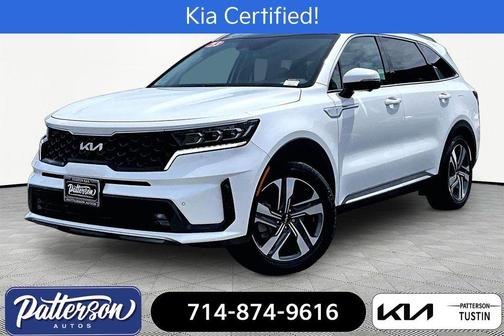 Snow White Pearl 2023 Kia Sorento Hybrid SX Prestige