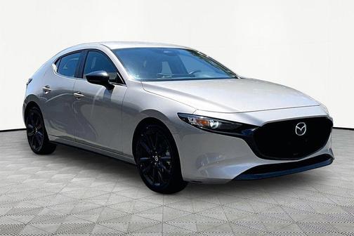 Platinum Quartz Metallic 2024 Mazda Mazda3 FWD w/Select Package