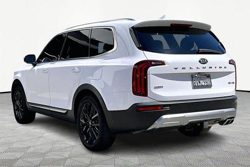 Glacial White Pearl 2021 Kia Telluride SX