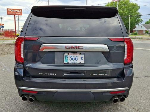 Hunter Metallic 2021 GMC Yukon Denali