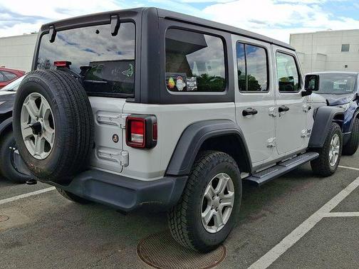 Bright White Clearcoat 2020 Jeep Wrangler Unlimited Sport