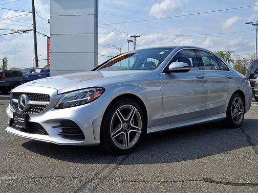 Silver 2021 Mercedes-Benz C-Class C 300 4MATIC