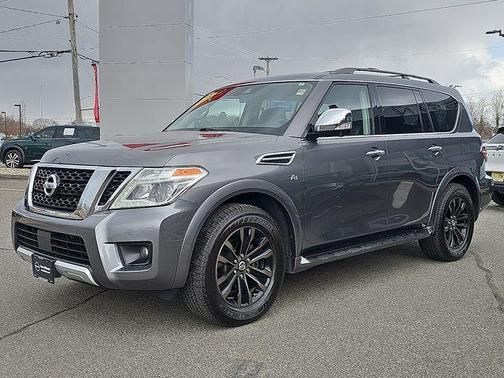 Gun Metallic 2018 Nissan Armada Platinum