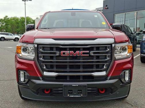 Cayenne Red Tintcoat 2021 GMC Canyon AT4 w/Leather