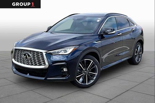 Hermosa Blue 2025 INFINITI QX55 LUXE