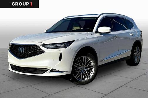 Platinum White Pearl 2022 Acura MDX Advance