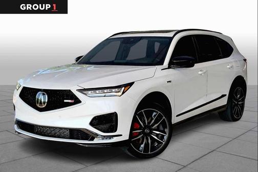 Platinum White Pearl 2024 Acura MDX Type S Advance Package