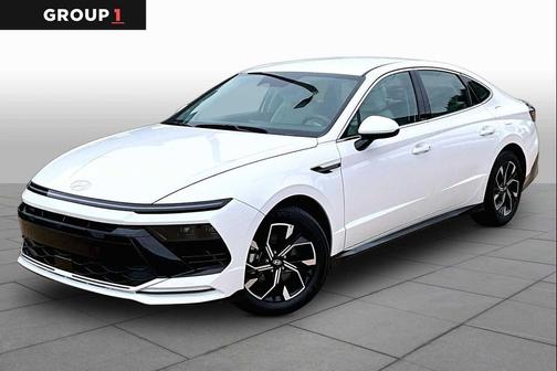 Serenity White 2025 Hyundai SONATA SEL