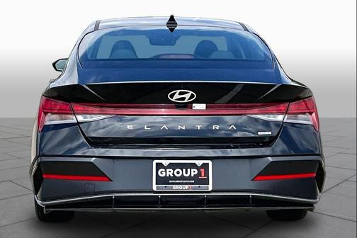 Black 2025 Hyundai ELANTRA HEV Limited