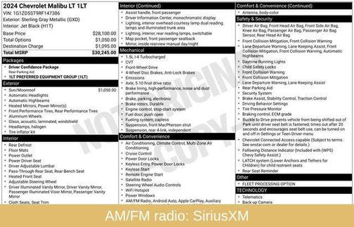 2024 Chevrolet Malibu FWD 1LT
